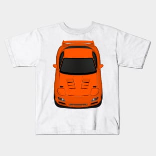 RX7 Orange Kids T-Shirt